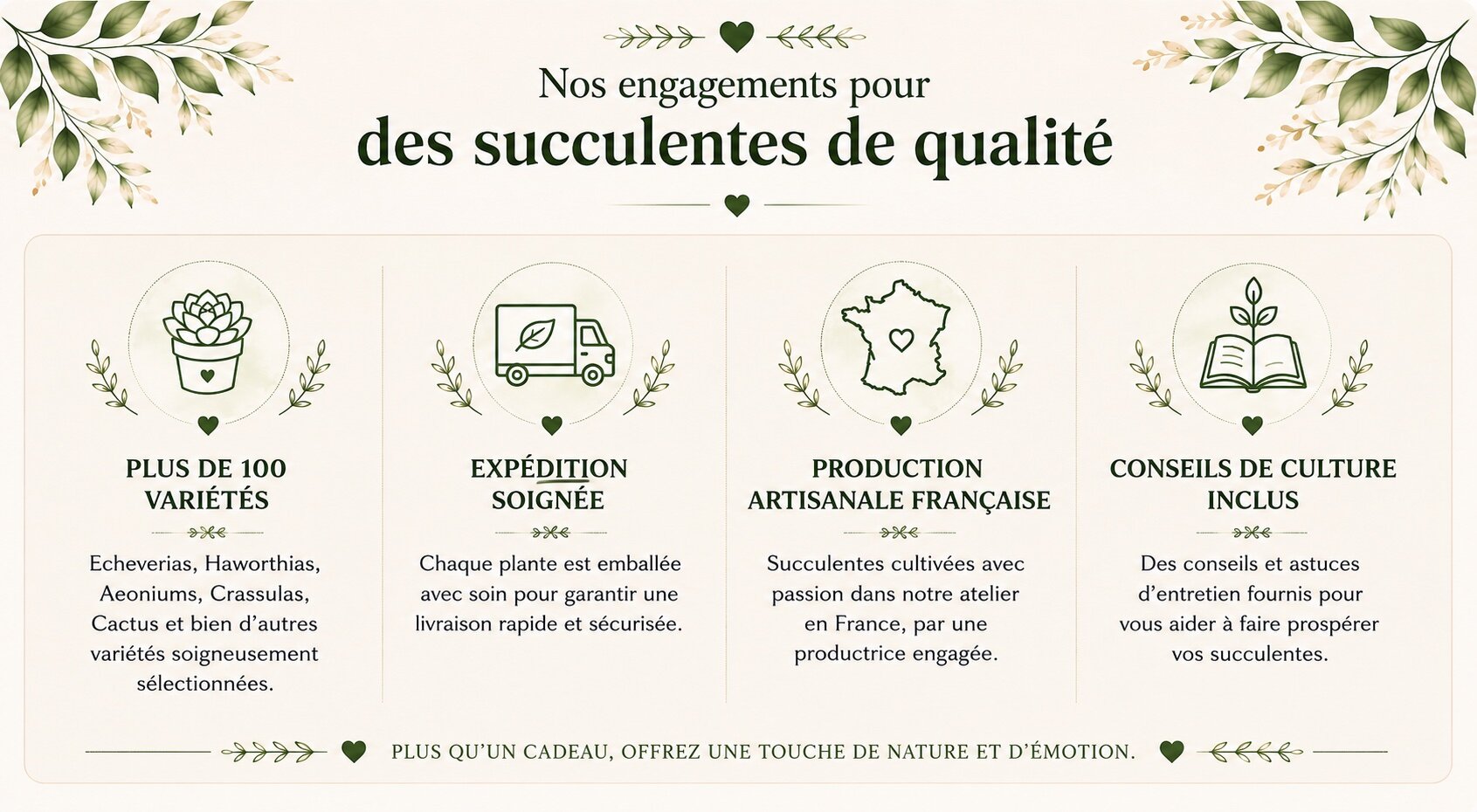elements de rassurance succulentes l atelier des merveilles vegetales